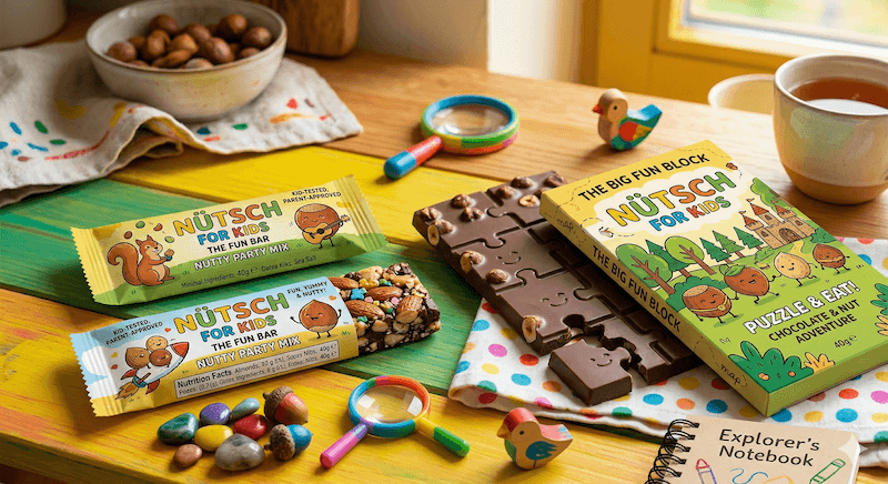 Nut Bars for Kids (and Tablet Format)